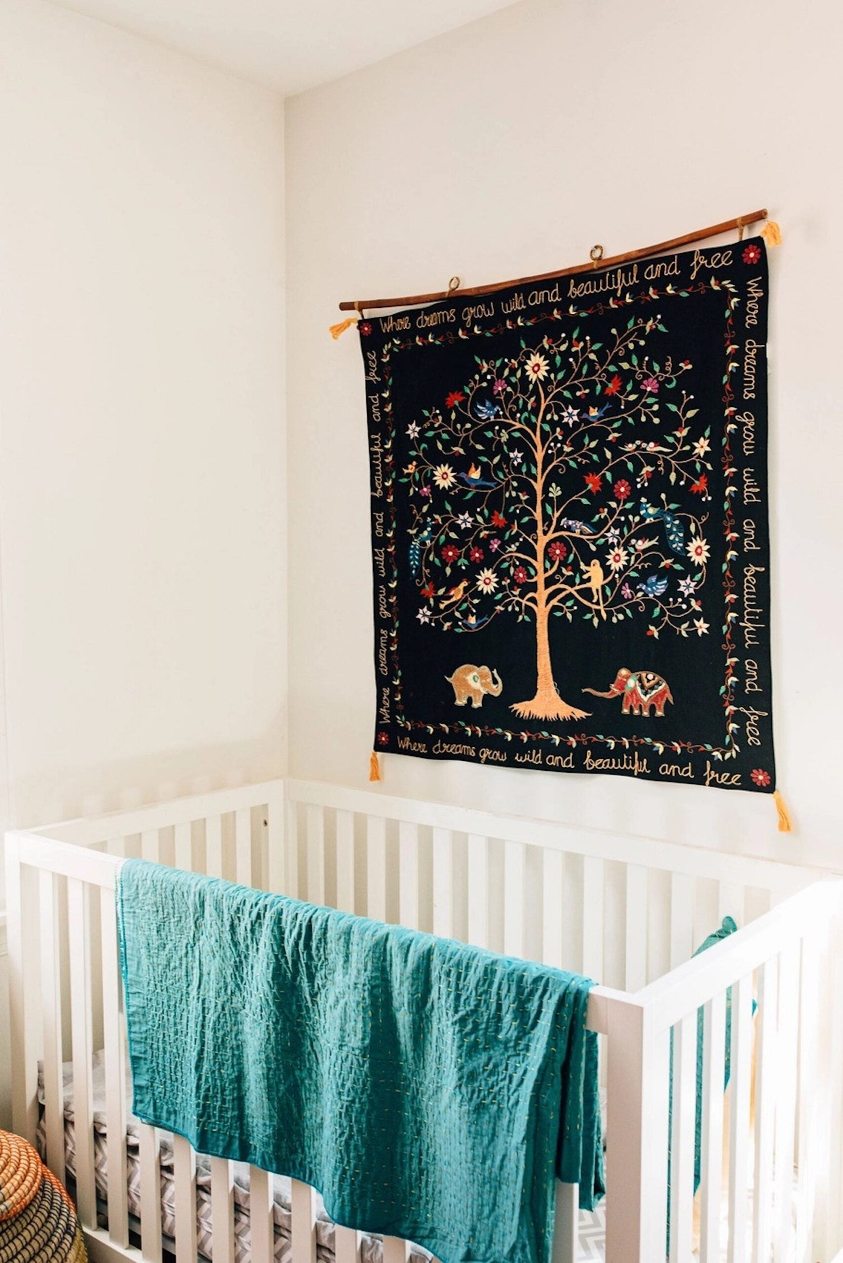 Handcrafted jute wall hanging of a spiritual tree - wall hangings collection at Better World Bio