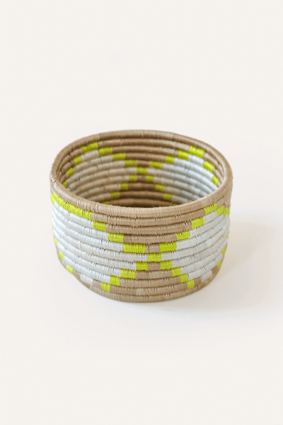Small woven trinket basket - decorative dishes and trinket holders collection at Better World Bio