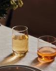 Cremini Tall Mouth-Blown Glass Cups - Set of 4