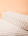 Grey Rangi Striped Placemats - Set of 4