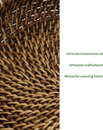 Rattan Apple Bowl