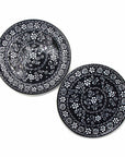 Ink Dinner Plates, Set of Two - Encantada