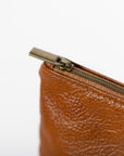 Woven Leather Large Pouch