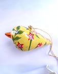 Hand-Painted Dove Christmas Ornaments – Set of 3