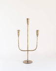 Hand-Forged Iron Candelabra