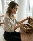 Mango Wood Trellis Keepsake Box