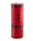 Berry Blaze Painted Candles