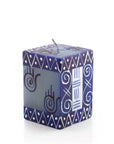 Hamsa Painted Candles