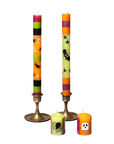 Halloween Painted Candles