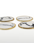 Bianco Nero Coaster - Set of 4