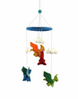 Dragon & Cloud Felt Mobile