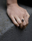 In Love and Labradorite Sterling Ring