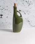 Stoneware Olive Oil Canard Bottle - 34 Oz