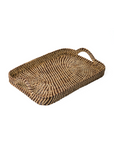Brown & Natural Rectangle Tray