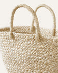 Braided Raffia Day Bag Natural