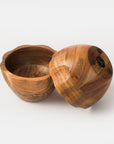 Gravon Acacia Nut Bowls - Set of 2