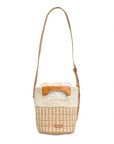Others Crossbody Sisal Bag - Beige