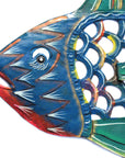 24-inch Painted Fish & Shell - Caribbean Craft