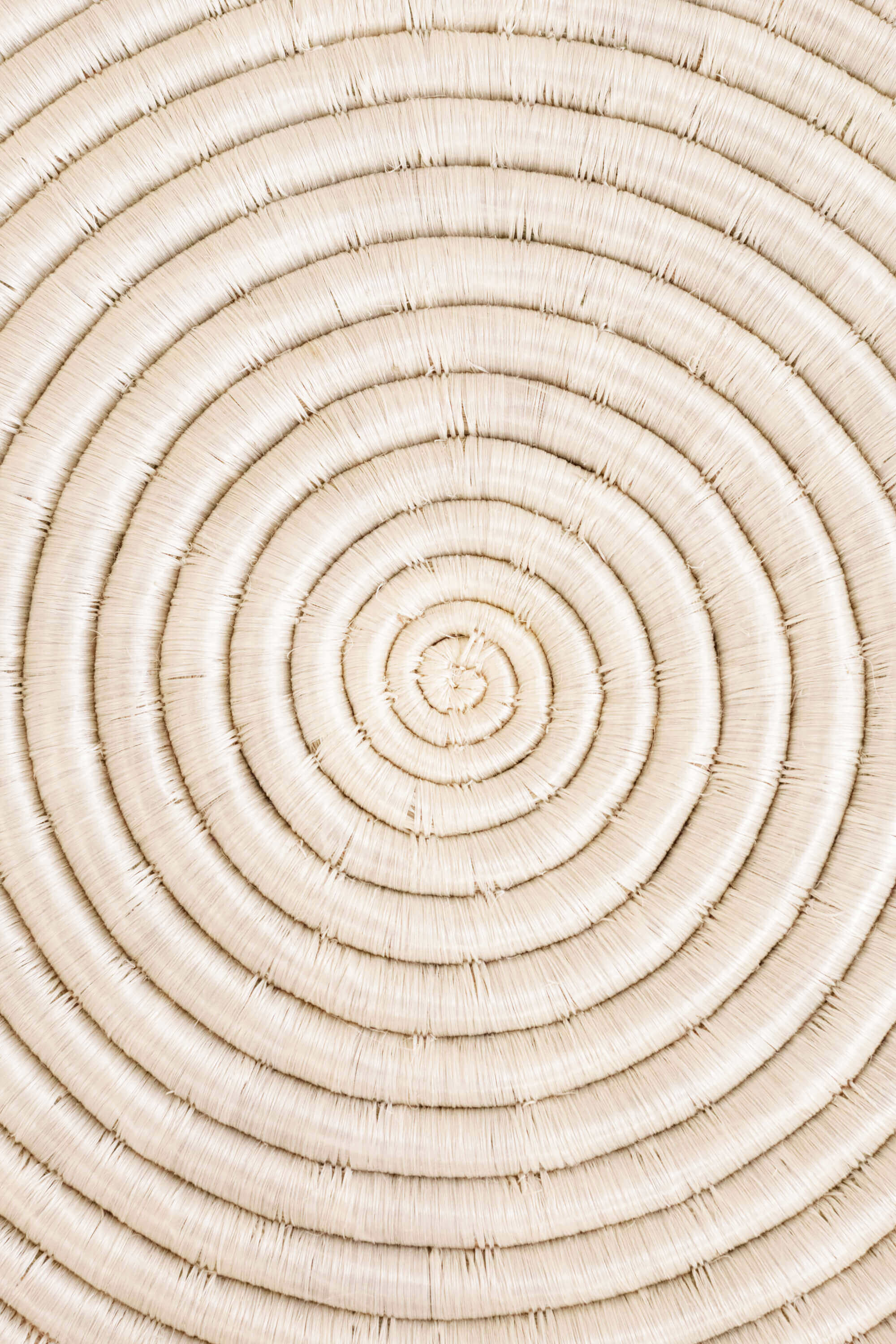 Sisal Placemat - White