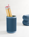 Modern Honeycomb Pencil Holder