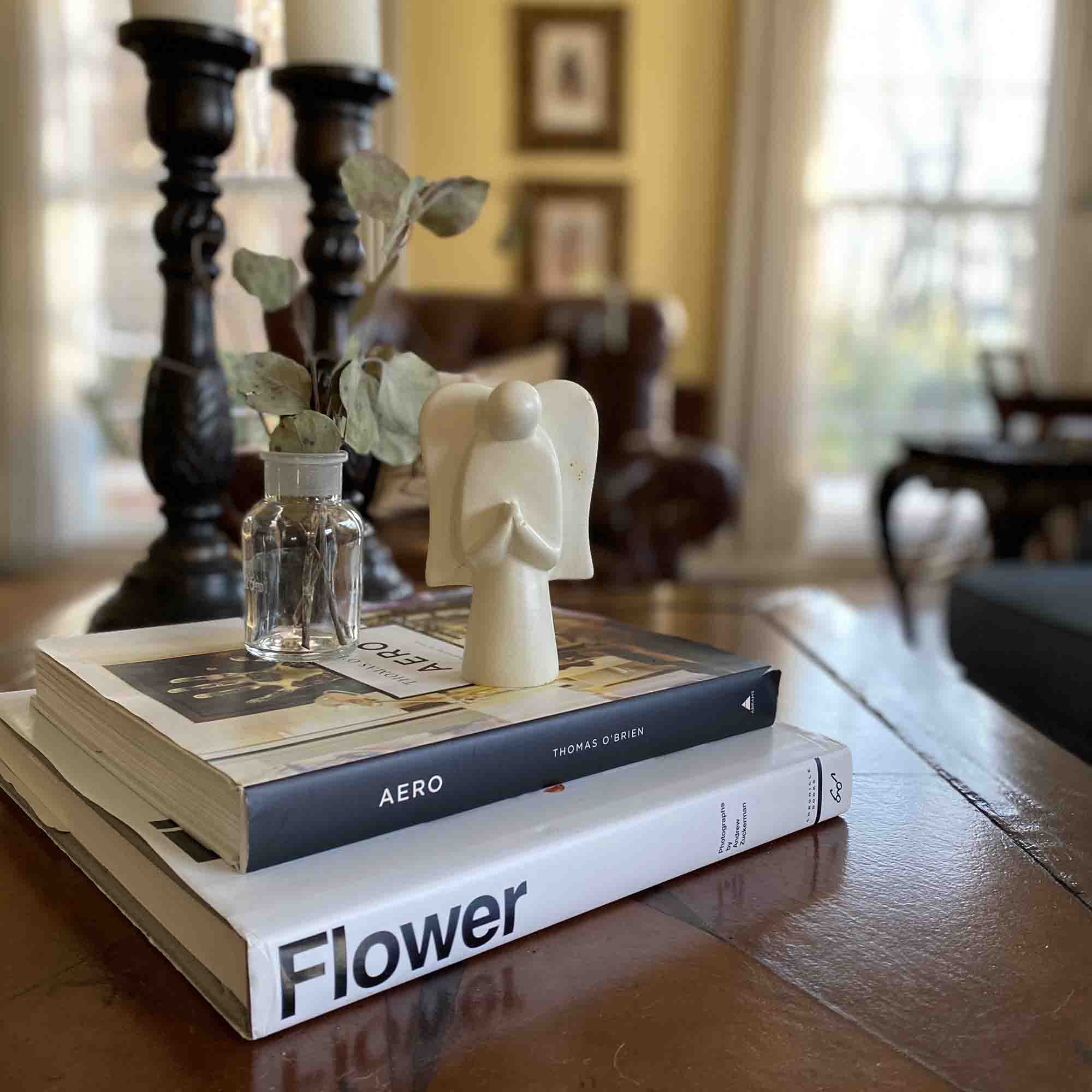 Angel Soapstone Sculpture