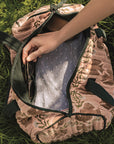 Peregrine Block Print Weekender Bag