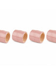 Bamboo Napkin Rings - Set of 4