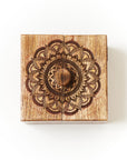 Mango Wood Mandala Keepsake Box