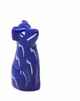 Small blue soapstone sculpture