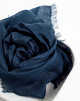 Coco Brown Hand Woven Linen Scarf