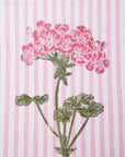 Pink Hydrangea Blockprint Tablecloth