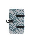 Wayfarer Jewelry Roll Travel Case - Chevron