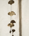 Surya Cascade Floral Engraved Brass Suncatcher