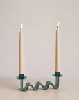 Forest Green Helen Candle Holder