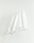 Stemless Champagne Flutes