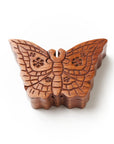 Butterfly Puzzle Box - Handcrafted Sheesham Wood