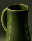 Green Stoneware Jug - 50 Oz