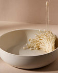Hand-carved Stoneware Serving Bowl - 60 oz