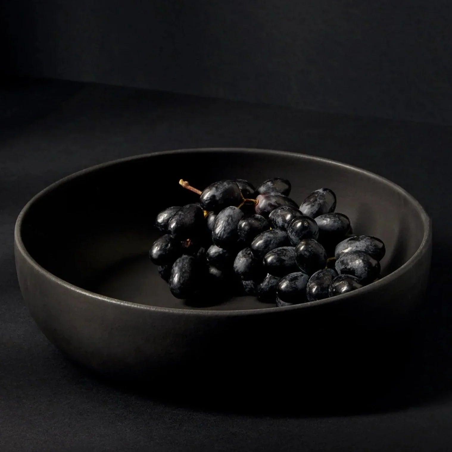 Hand-carved Stoneware Serving Bowl - 60 oz