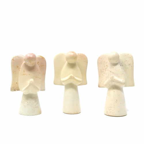 Angel Soapstone Sculpture