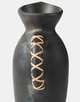 Longpi Black Clay Vase
