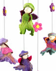 Flower Fairy Felt Mobile