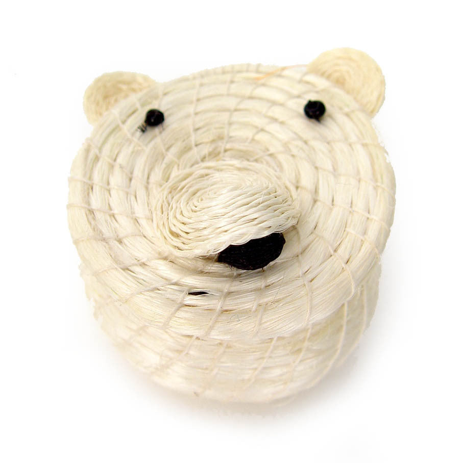 Lidded Basket for Kids - Polar Bear
