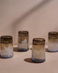 Mario Tall Smoke Glasses – Set of 4