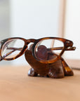 Turtle Eyeglasses Rosewood Holder