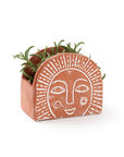 Vasanta Sunrise Terracotta Planter with Drainage