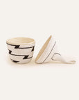Zig Zag Beaded Peace Basket
