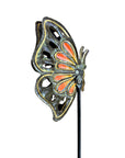 Orange Butterfly Stake