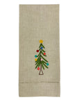 Rustic Christmas Tree Tea Towel