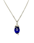 Silver Birthstone Necklace